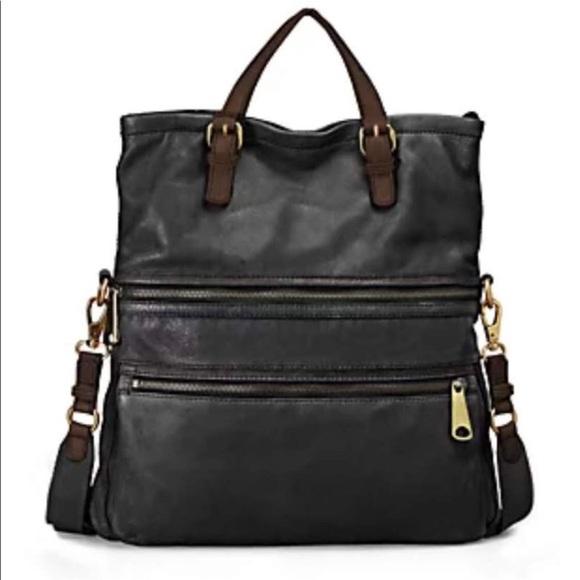 Fossil Leather Crossbody Handbag - Picture 3 of 16